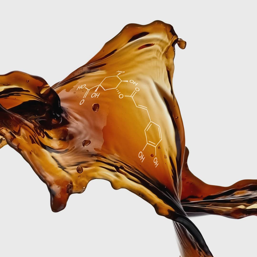 A dynamic splash of coffee captured mid-air, demonstrating the beauty and complexity of fluid motion.